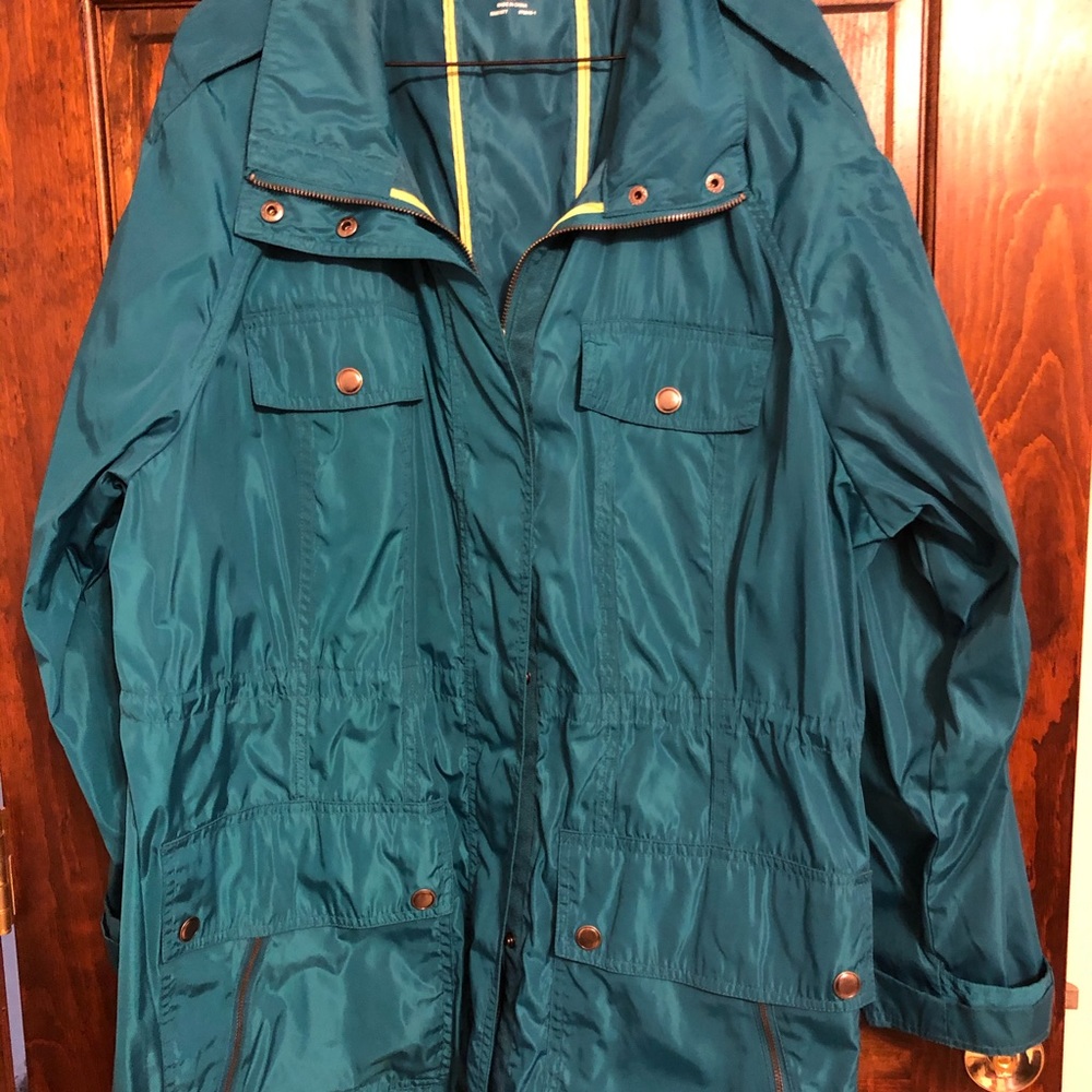 Lightweight jacket. Waterproof with hood